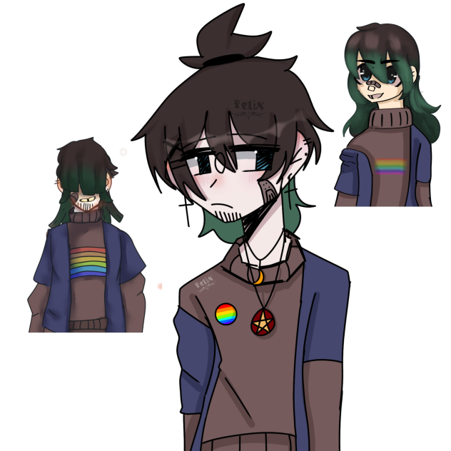 2023 Pride OC redraw - ibisPaint