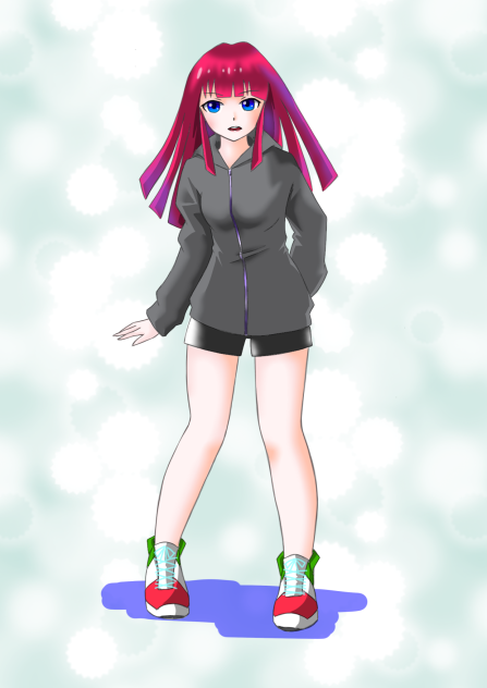 スニーカーのあの子