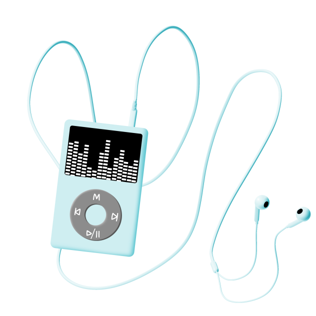 Earphones with music