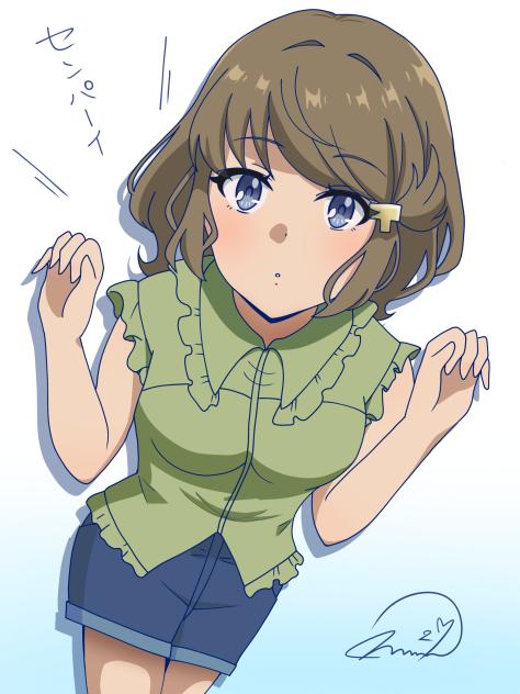 古賀朋絵　青ブタ