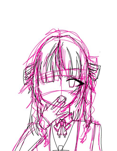ガチの描き途中