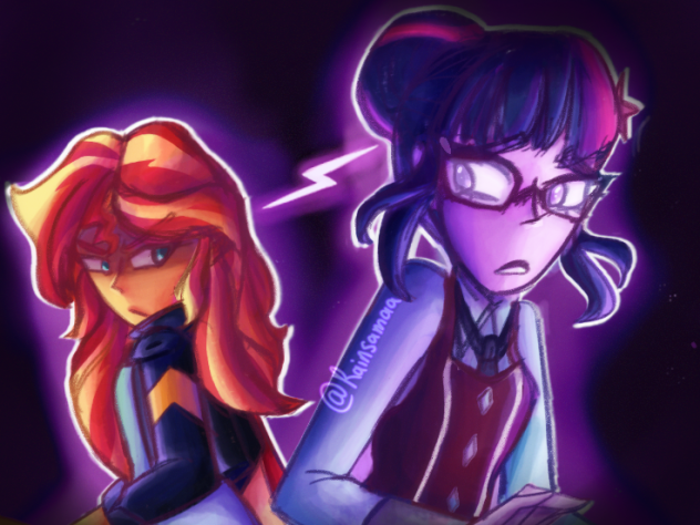 Equestria Girls Friendship Games fanart_Restored