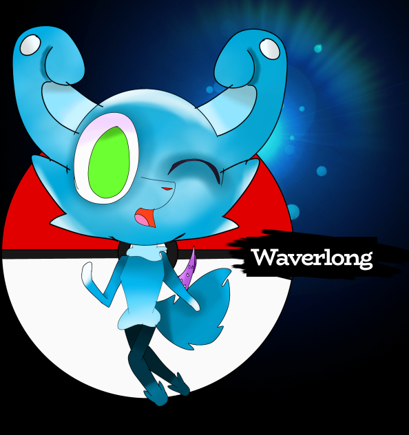 Waverlong the Octo Pokemon