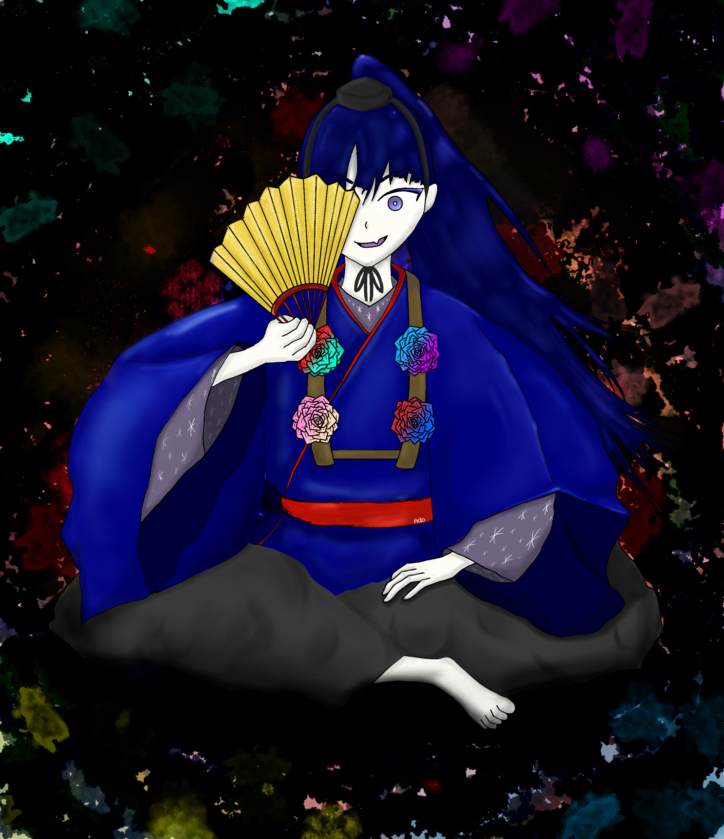 うっせぇわ Ado Ibispaint