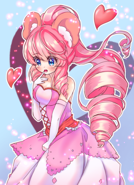 cute pink