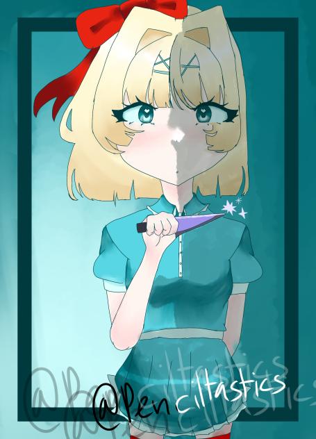 Day 34 - Undertale Patience Human Alice