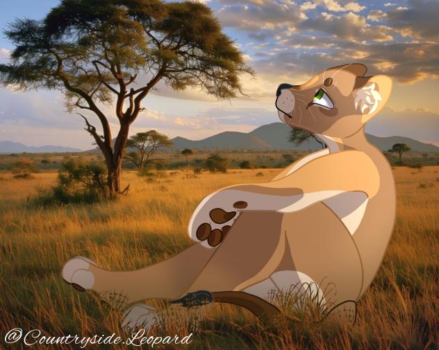 Lioness 🏜🌅