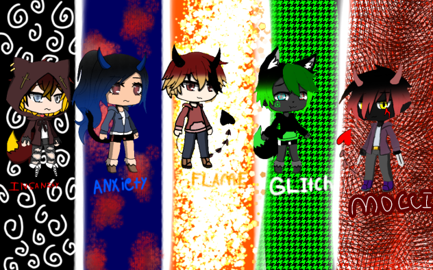 flame sides