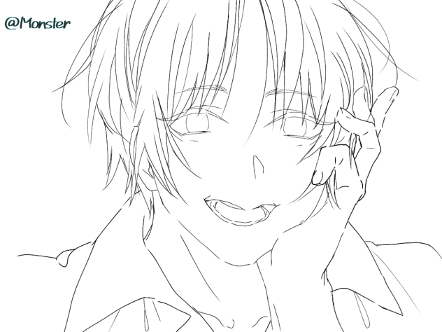 中性的な子らくがき　wip