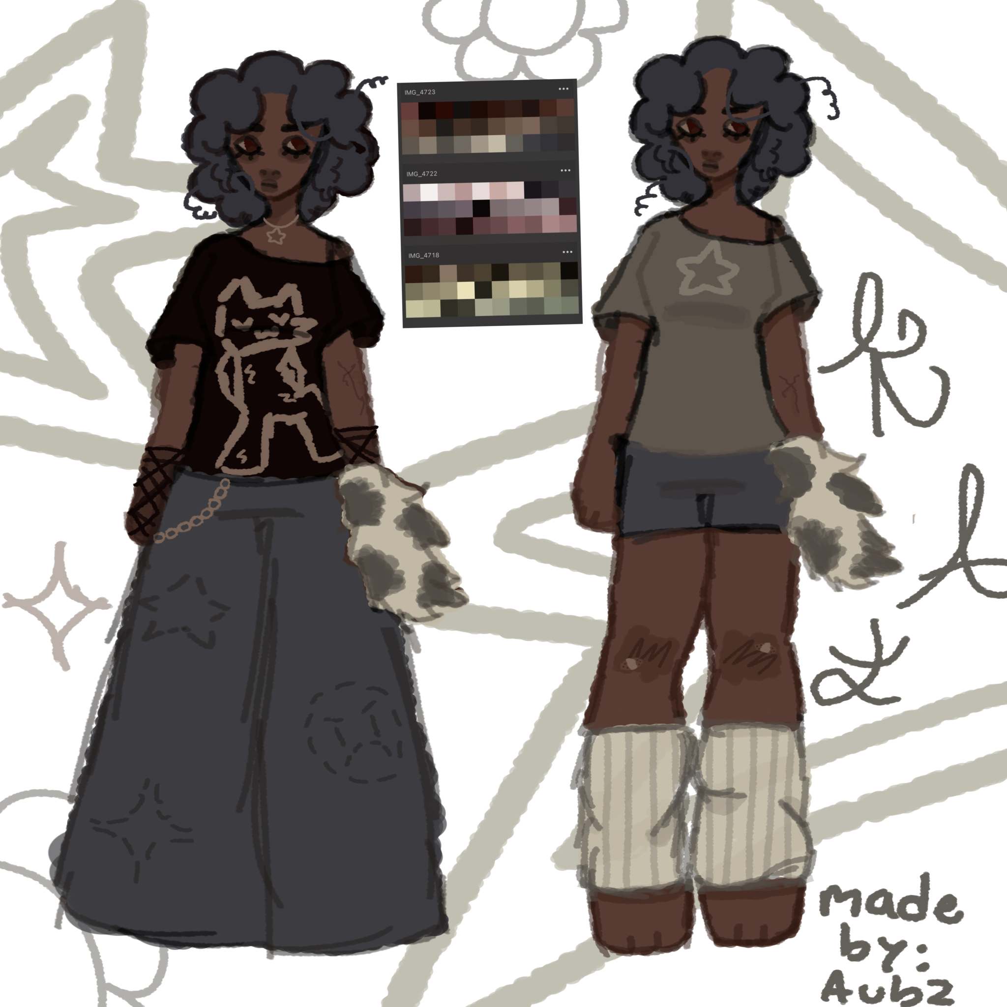 Kat body sheet - ibisPaint