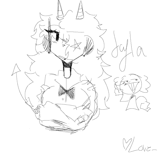 Old ass drawing of one of my oc’s