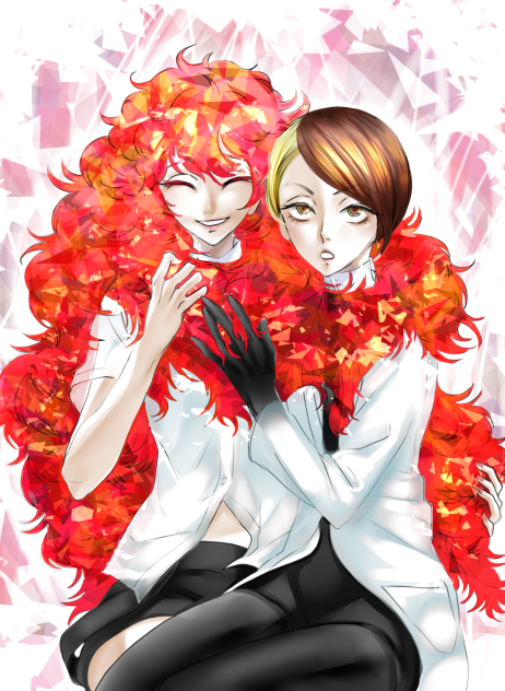 宝石の国 パパラチア アクリル クリップ パパラチア【宝石の国】 - ibisPaint