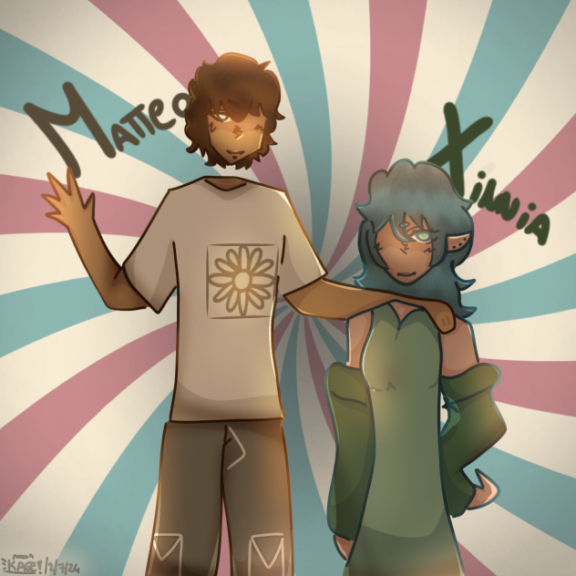 MATTEO AND XINNIA❗️❗️❗️