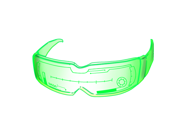 近未来ゴーグル