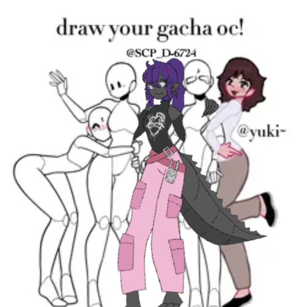 Draw ur Gacha oc!!! 0-o