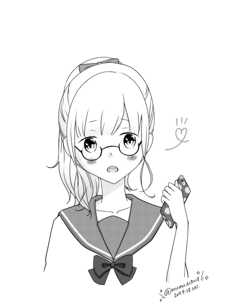 線画♡塗り見本？
