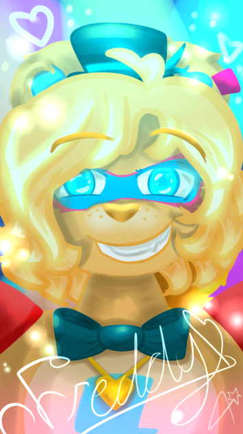 Glamrock Freddy Fazbear!
