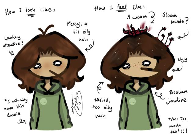 How I look like vs How I feel like