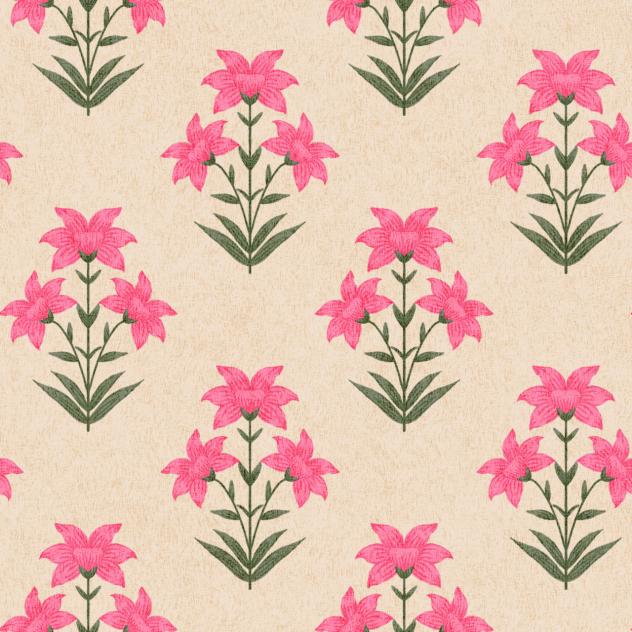 Mughal floral pattern 1
