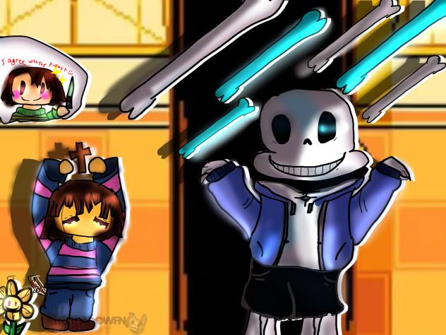Drawing Undertale (first time)