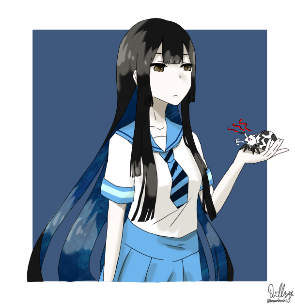 掌の上の蜘蛛子さん【蜘蛛ですが、なにか？】