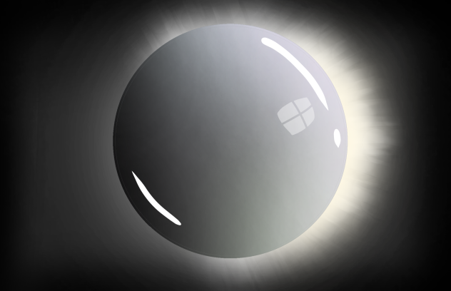 shiny ball in a void i guess