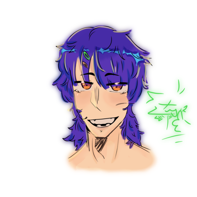 drew a dude xD - ibisPaint