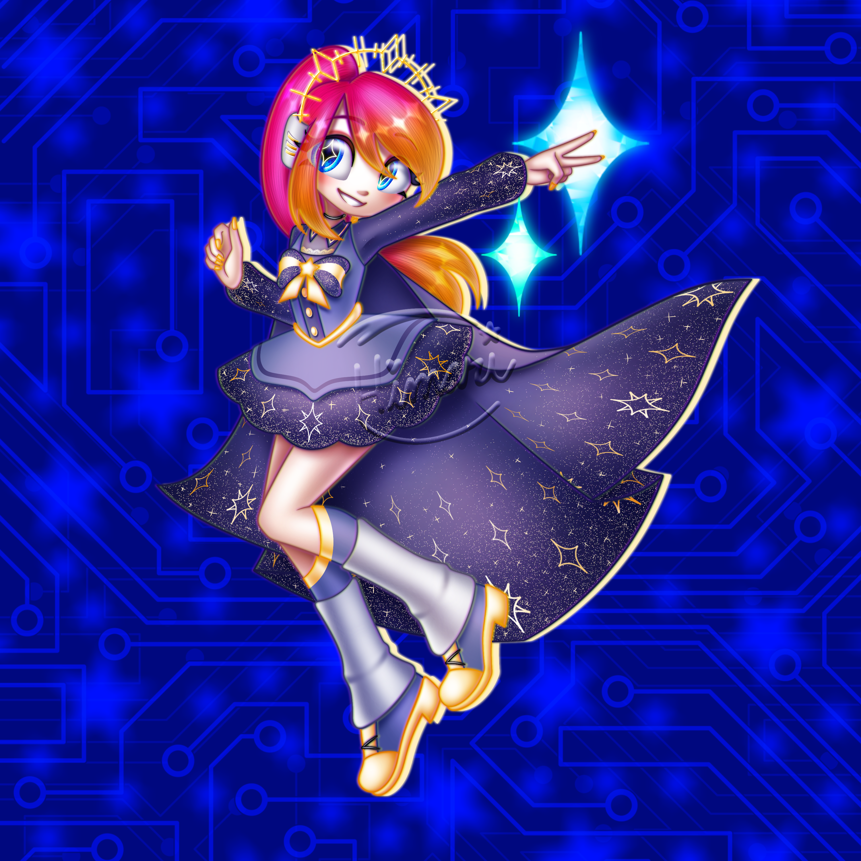 Yuko 2nd anniversary B - ibisPaint