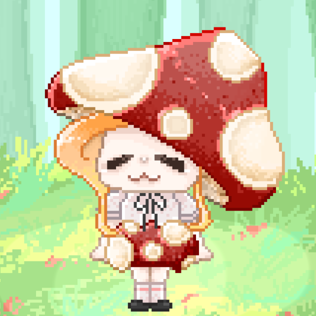 Cutie mushroom girl 🍄