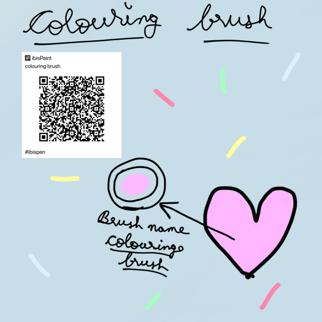 Colouring brush