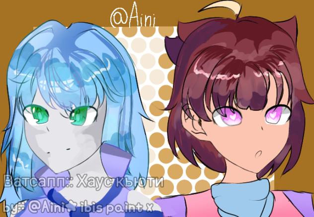 qt and my oc 🍡🥊
