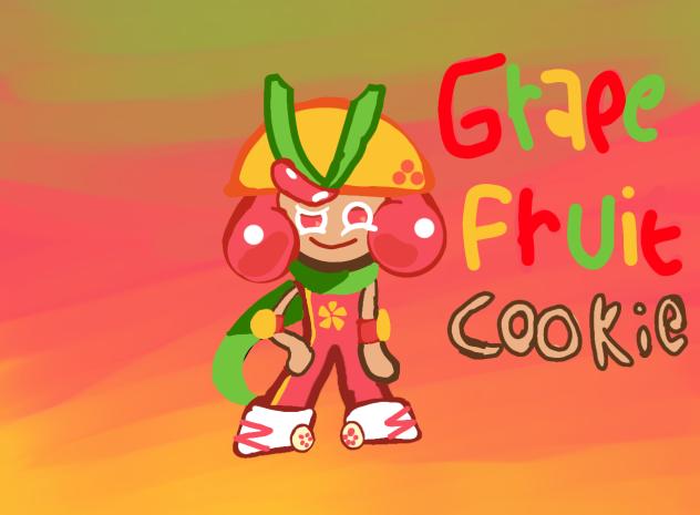 grapefruit cookie