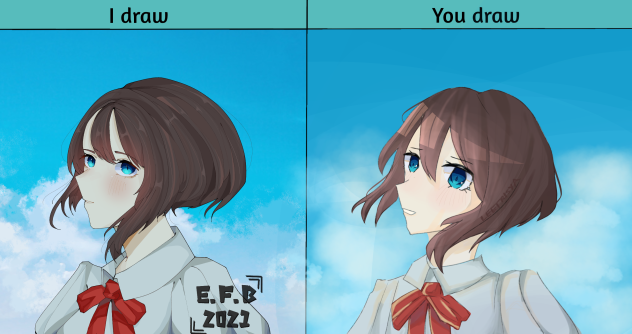 I draw you draw with E.F.B!