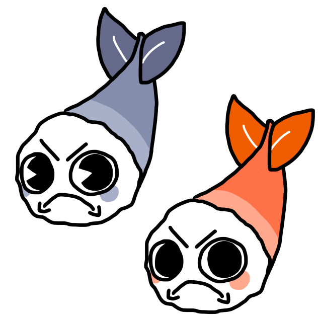 Shrimpo badges