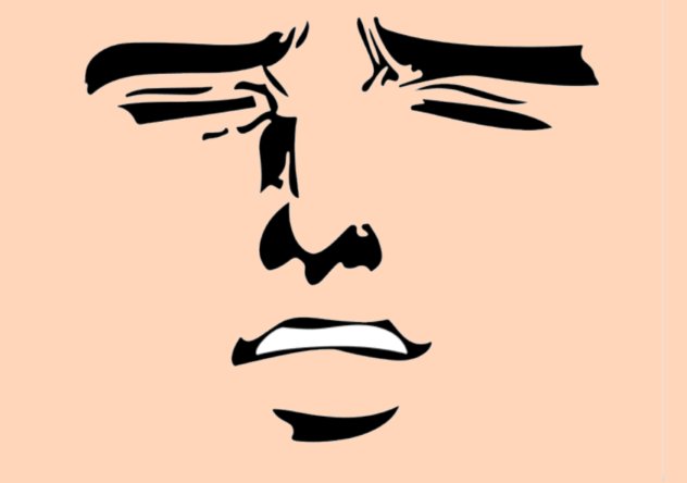 My face