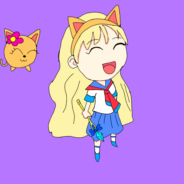 Magical girl again