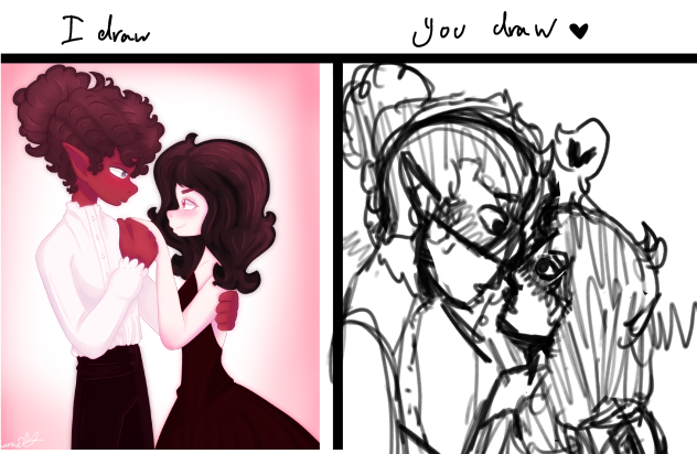 I draw, you draw ✍️