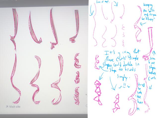 Learning Hair Day #3