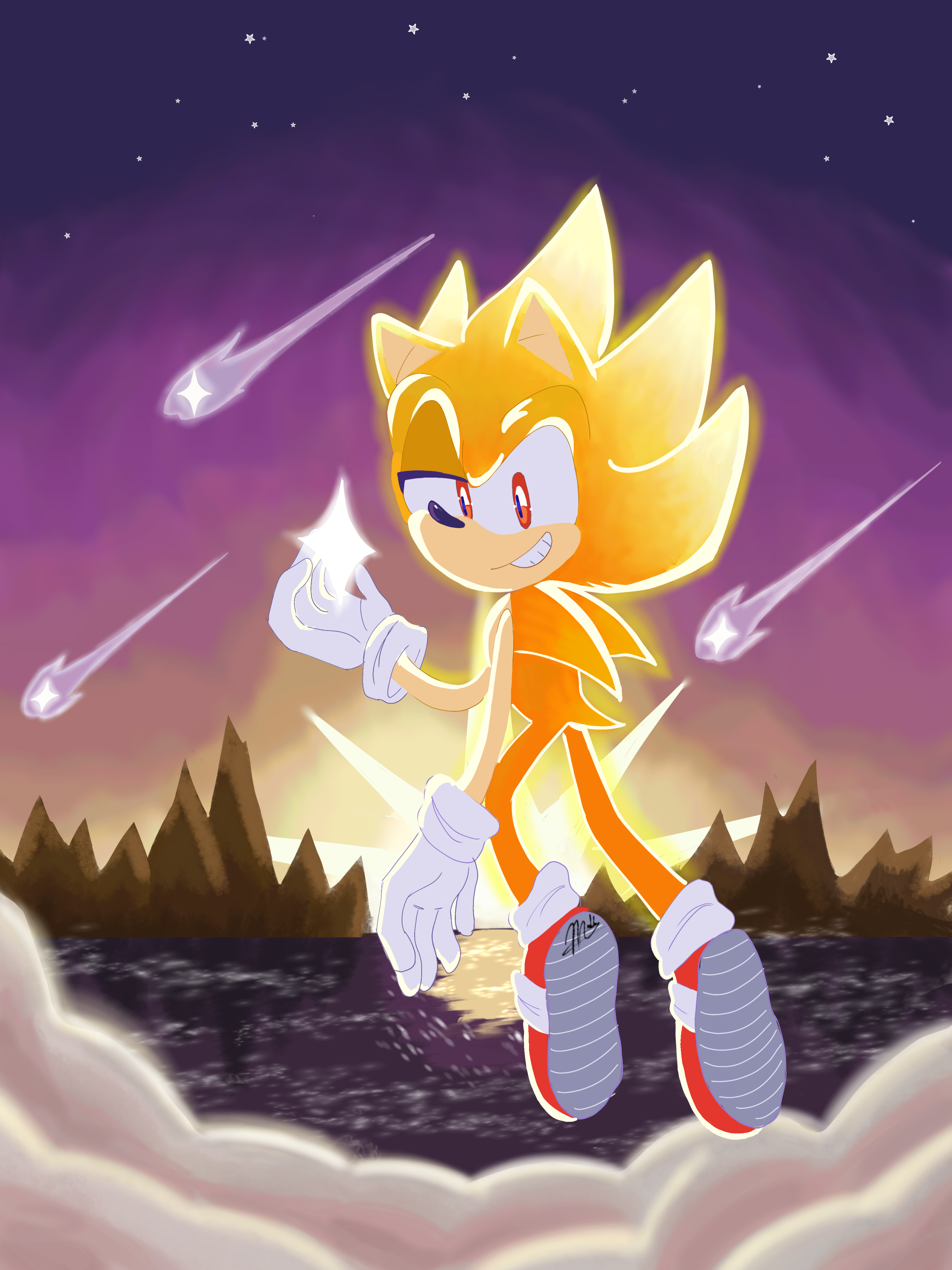 SUPER SONIC FOREVER BABYY🔥 - ibisPaint