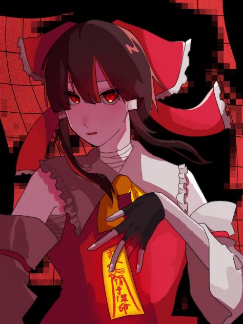 『霊夢達の異変解決！【東方】』塗り絵大会参加失礼します！