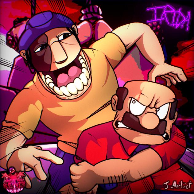 Irida! (SPEEDPAINT) FNF JII