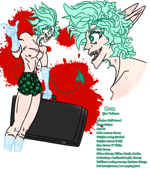 Gen's natural bed hair