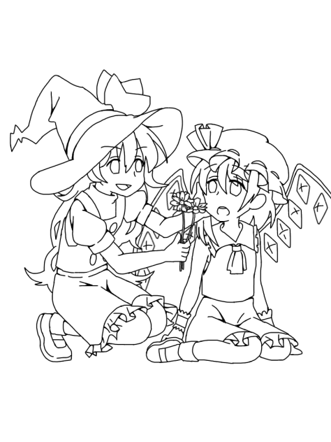 フランと魔理沙