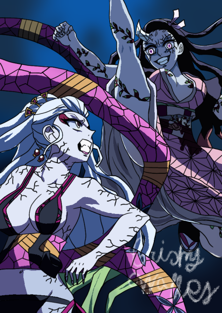 Daki vs Nezuko