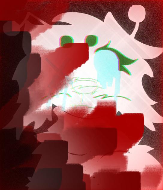 The blood of the galaxy’s moon