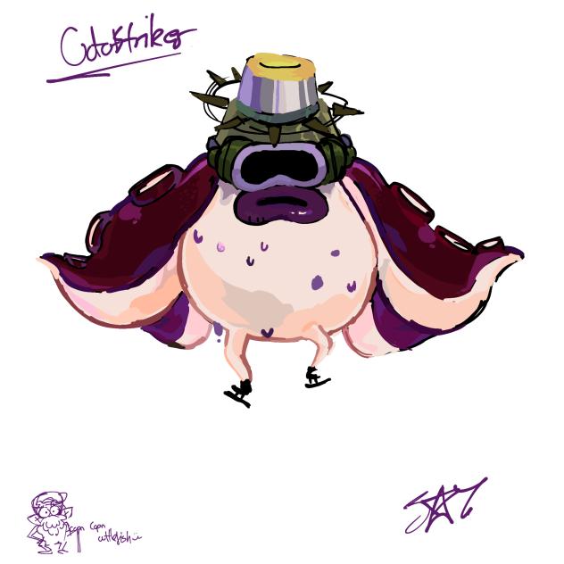 Aint no way another splatoon art