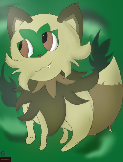 cat starter pokemon - ibisPaint