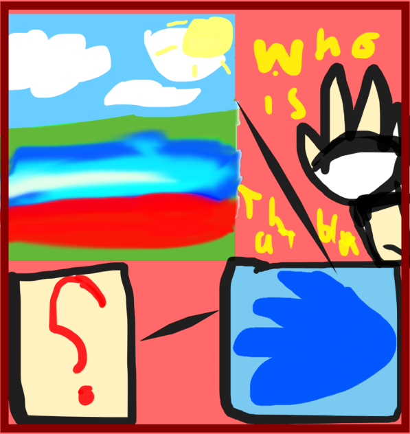 tails investigation who is that blur