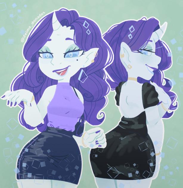 Rarity girl like me🩵✨
