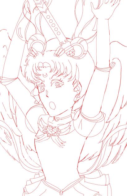 Eternal Sailor moon sketch